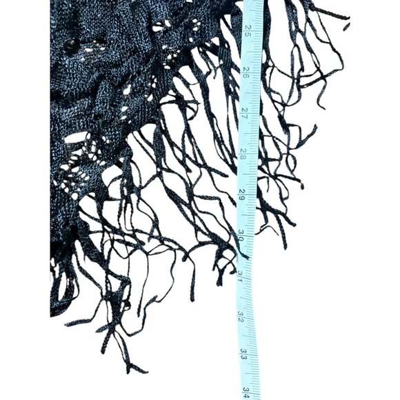 Jonden Women's Black Shawl - Picture 5 of 5